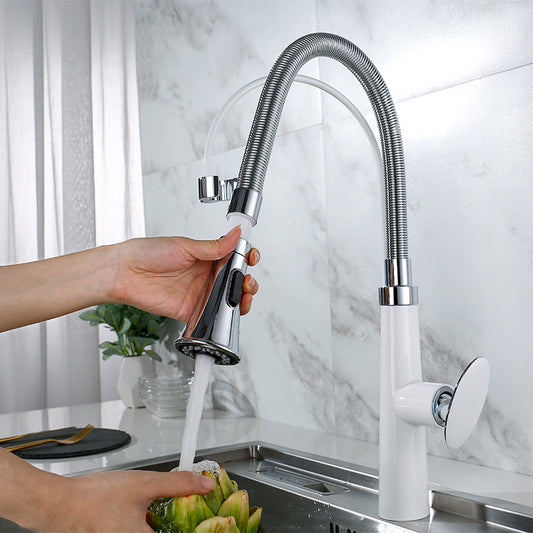 Kitchen Faucet Industrial Colored Base