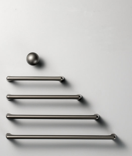 Modern Minimalist Nordic Cabinet Matte Gray Single-hole