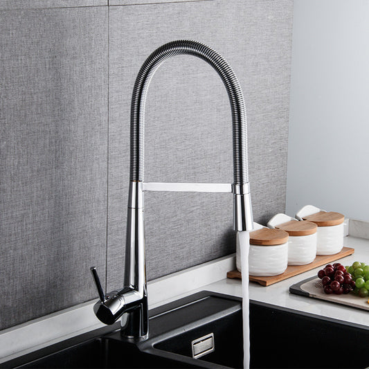 Industrial  Kitchen Spring Faucet