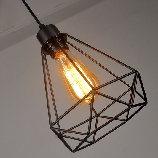 Retro Nordic Geometric Lamp